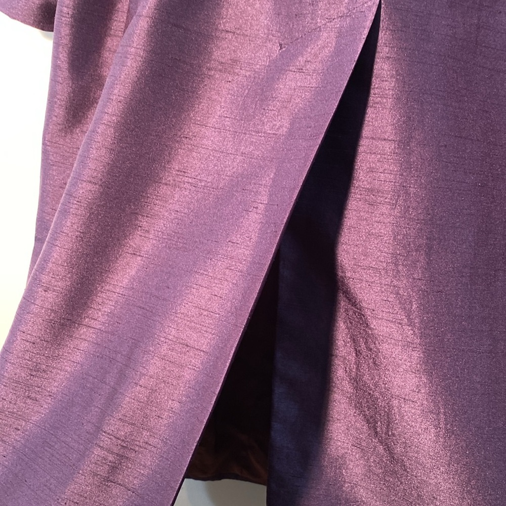 Originaux Par Pablo -  Vintage Purple trench coat. Size L - Picture 3 of 10